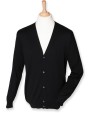HENBURY Men's Lightweight V Cardigan Pullovers personalisierbar