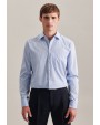 Hemden SEIDENSTICKER Men´s Shirt Regular Fit Check/Stripes Long Sleeve voor bedrukking &amp; borduring