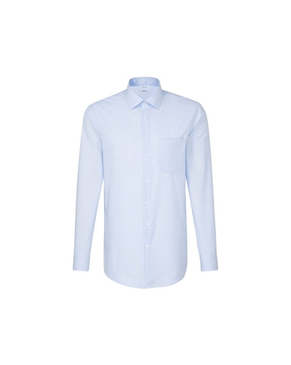 Hemden SEIDENSTICKER Men´s Shirt Regular Fit Check/Stripes Long Sleeve voor bedrukking &amp; borduring