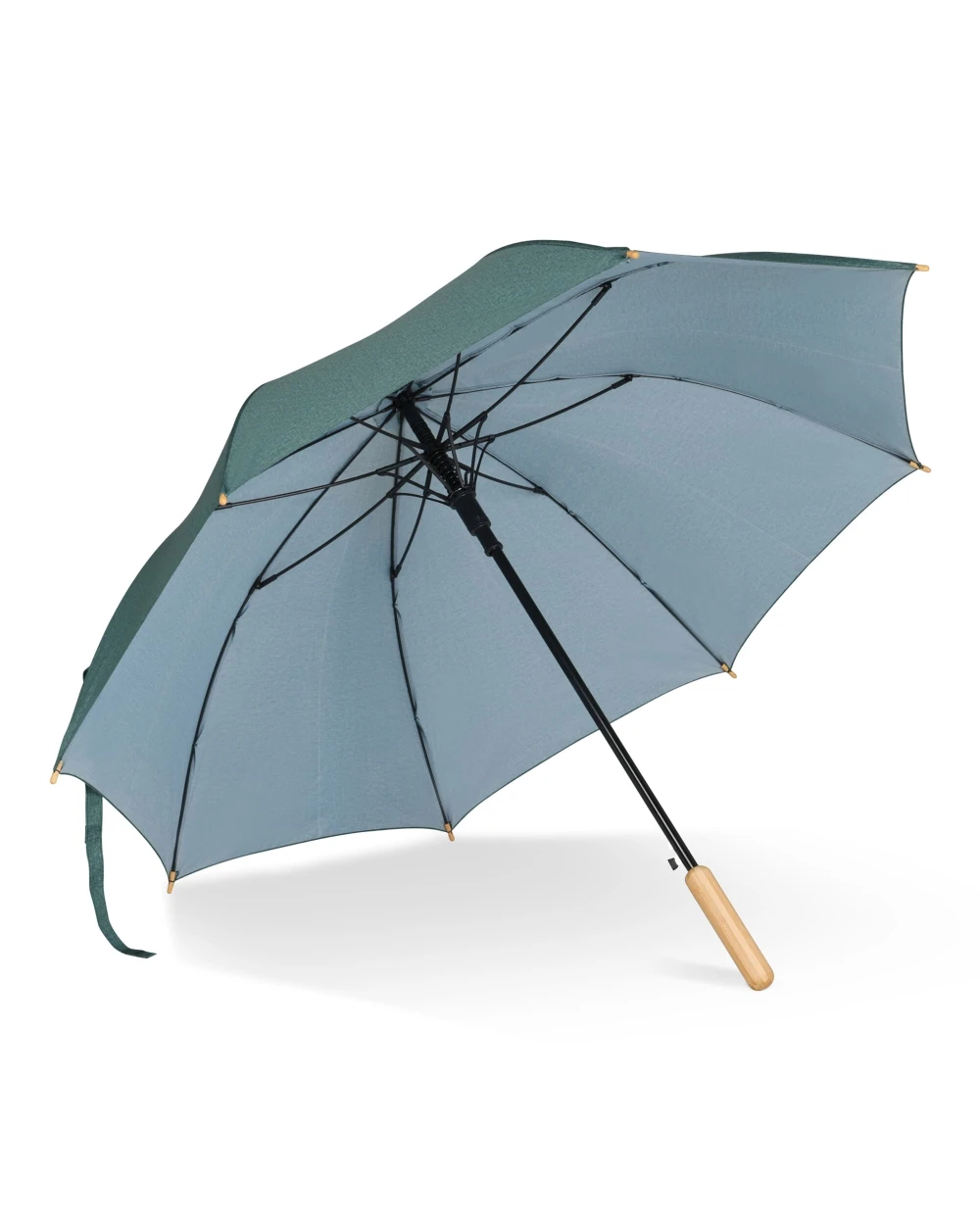 Paraplu's 4DO Stok paraplu 25” R-PET recht handvat auto open voor bedrukking &amp; borduring