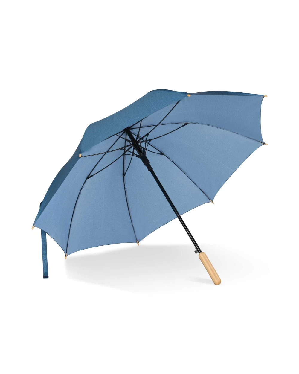 Paraplu's 4DO Stok paraplu 25” R-PET recht handvat auto open voor bedrukking &amp; borduring
