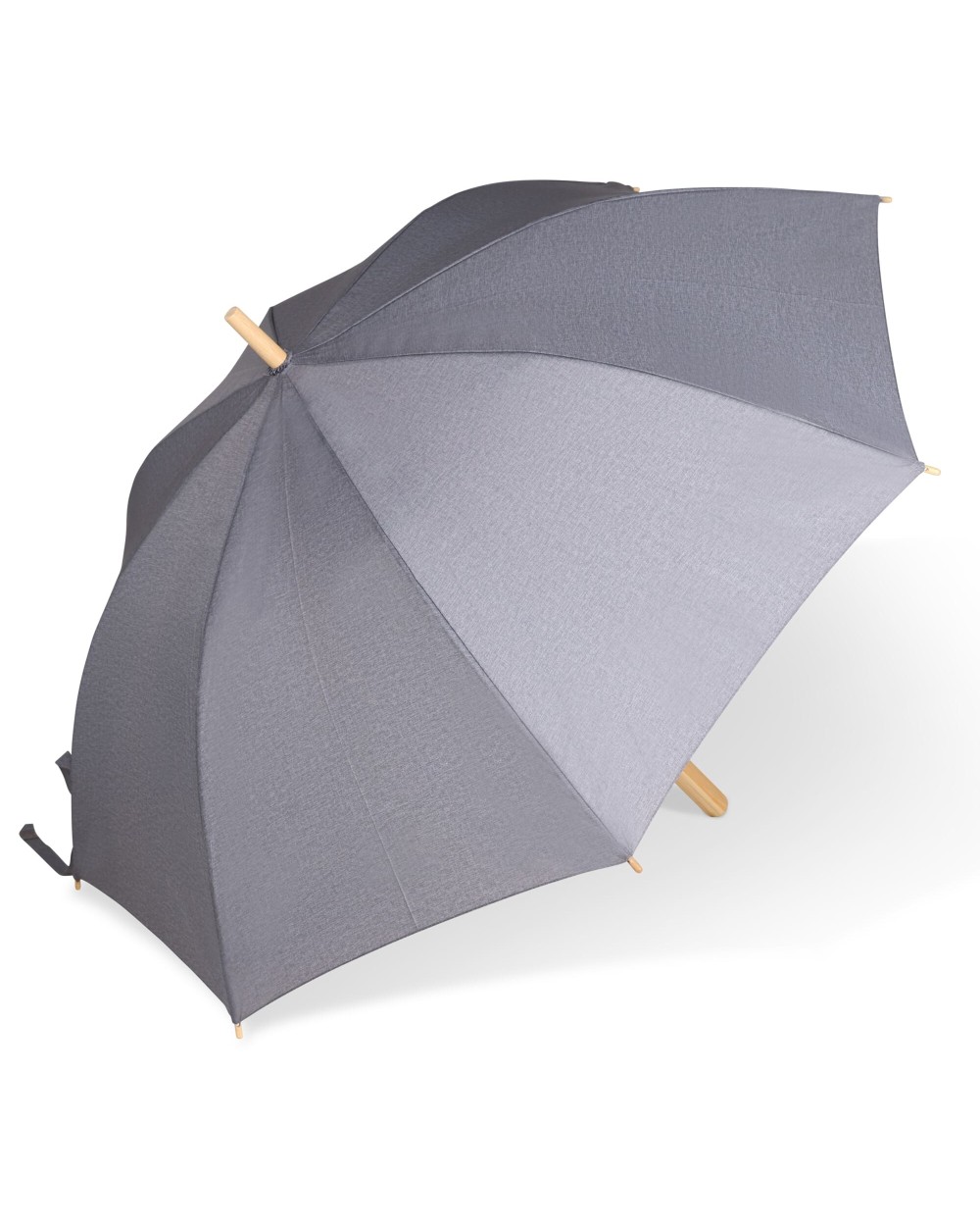 Parapluies personnalisable 4DO Parapluie bâton 25” en R-PET. Poignée droite, ouverture automatique