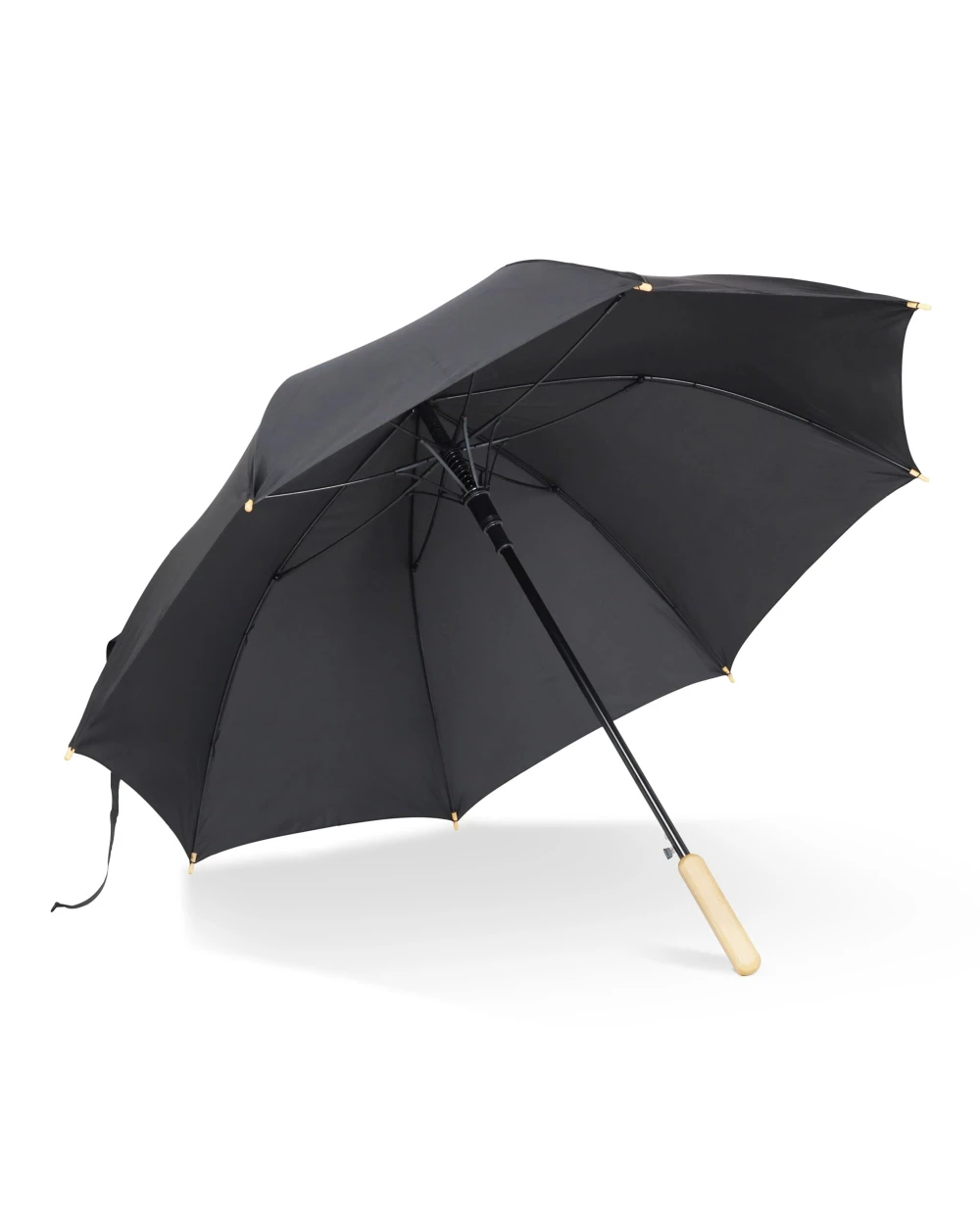 Paraplu's 4DO Stok paraplu 25” R-PET recht handvat auto open voor bedrukking &amp; borduring