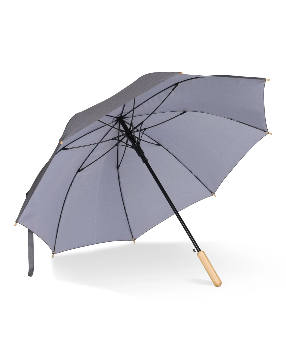 Paraplu's 4DO Stok paraplu 25” R-PET recht handvat auto open voor bedrukking &amp; borduring