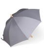 Parapluies personnalisable 4DO Parapluie bâton 25” en R-PET. Poignée droite, ouverture automatique