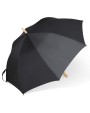 Parapluies personnalisable 4DO Parapluie bâton 25” en R-PET. Poignée droite, ouverture automatique