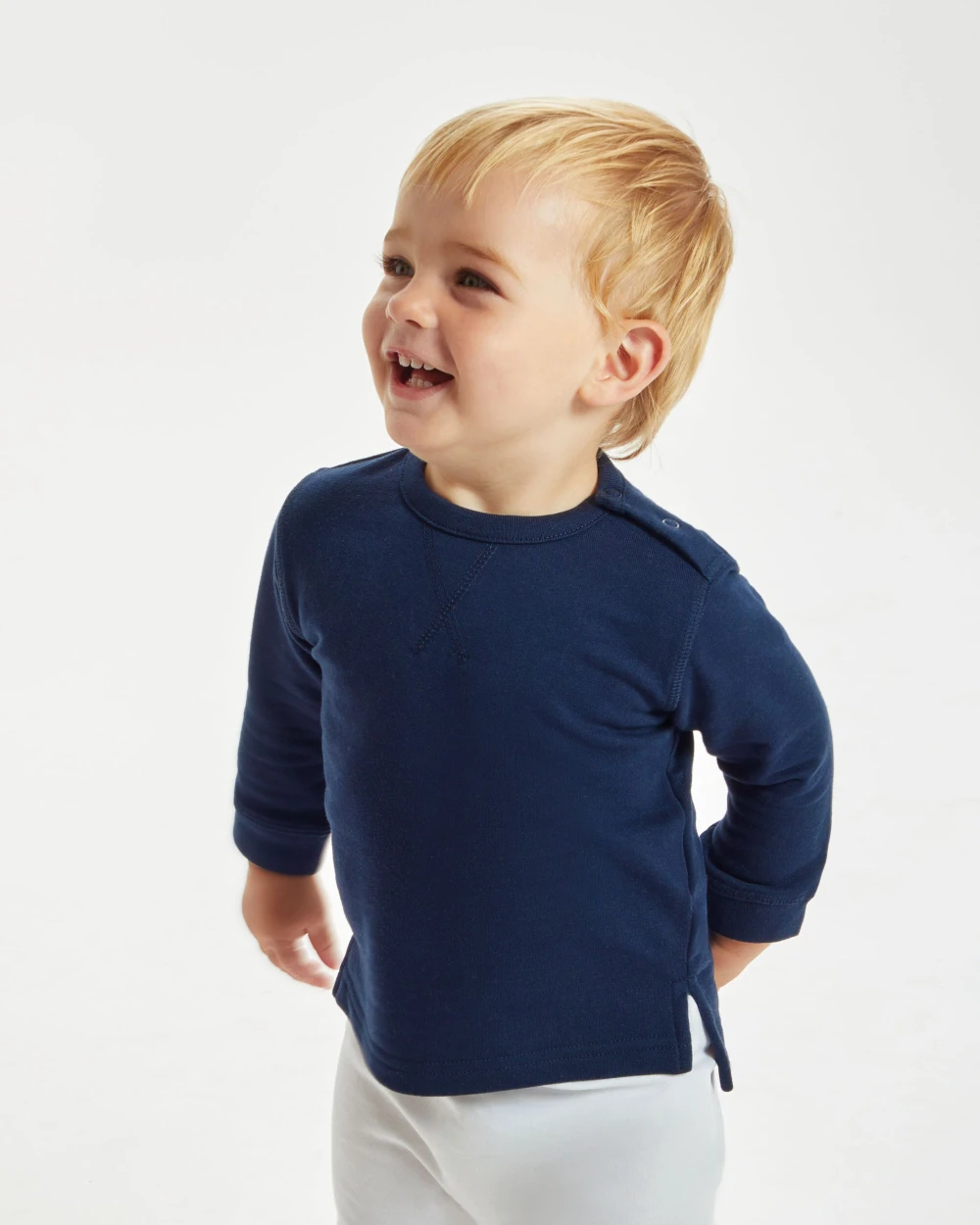 Baby artikelen BABYBUGZ BABY SWEATSHIRT voor bedrukking &amp; borduring