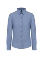 KARIBAN Chemise Oxford manches longues femme /api/colors/6dc833b8-9eb1-49eb-b62d-816b28428d46 personnalisable