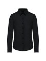 KARIBAN Chemise Oxford manches longues femme /api/colors/b9fdad4a-5e94-45cb-8c03-c08b349b28c3 personnalisable