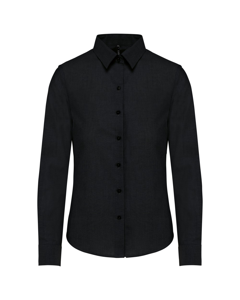 KARIBAN Damen Oxfordbluse Langarm Hemden personalisierbar