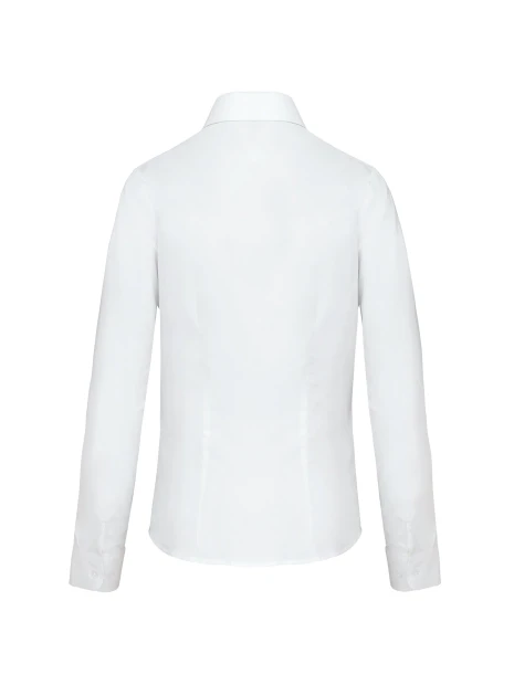 KARIBAN Chemise Oxford manches longues femme /api/colors/7a92cd2d-10d2-40b4-928b-296bb7487506 personnalisable