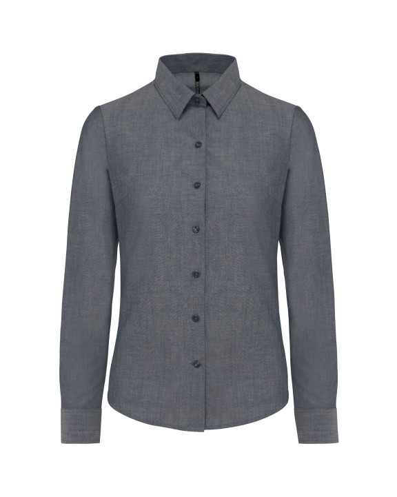 Chemises personnalisable KARIBAN Chemise Oxford manches longues femme