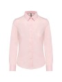 KARIBAN Chemise Oxford manches longues femme /api/colors/6374551d-ede2-4240-abe6-739daa48d14d personnalisable