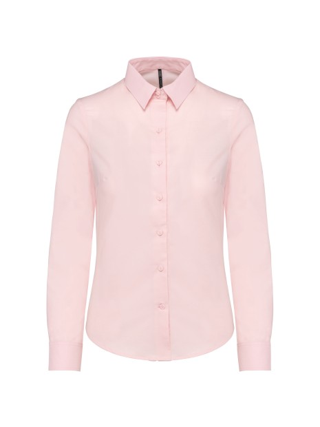 KARIBAN Chemise Oxford manches longues femme /api/colors/6374551d-ede2-4240-abe6-739daa48d14d personnalisable