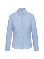 KARIBAN Chemise Oxford manches longues femme /api/colors/47da2a7d-af26-4e06-98f3-390f4bc89c64 personnalisable