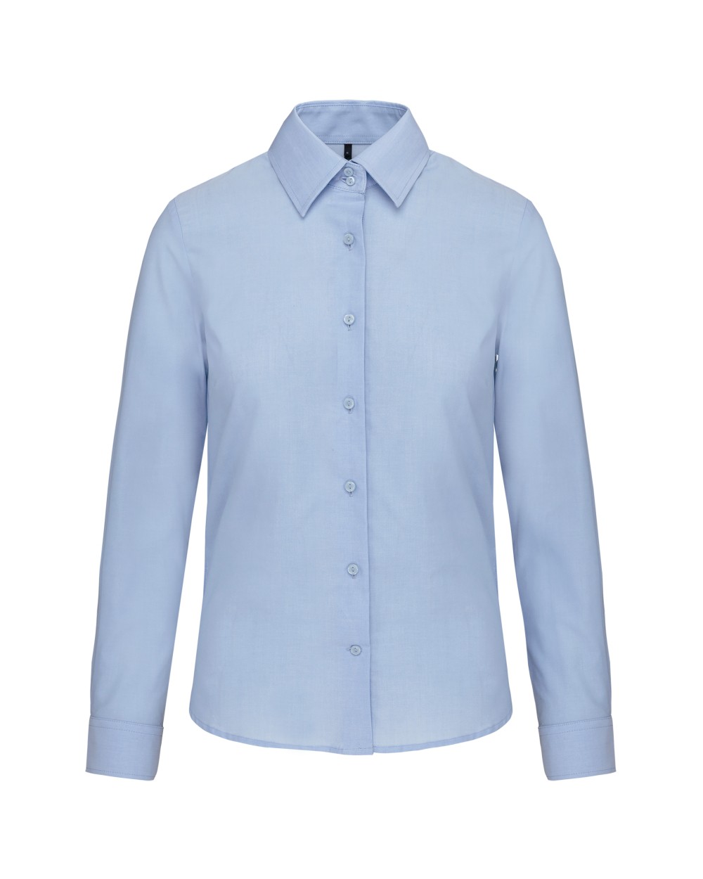 KARIBAN Damen Oxfordbluse Langarm Hemden personalisierbar