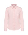KARIBAN Damen Oxfordbluse Langarm Hemden personalisierbar