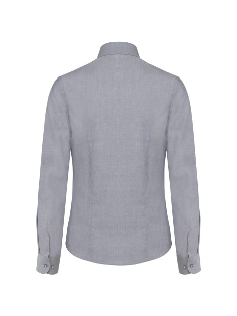 KARIBAN Chemise Oxford manches longues femme /api/colors/703a456d-6b9d-47ec-bde3-ed4c0de8ed82 personnalisable