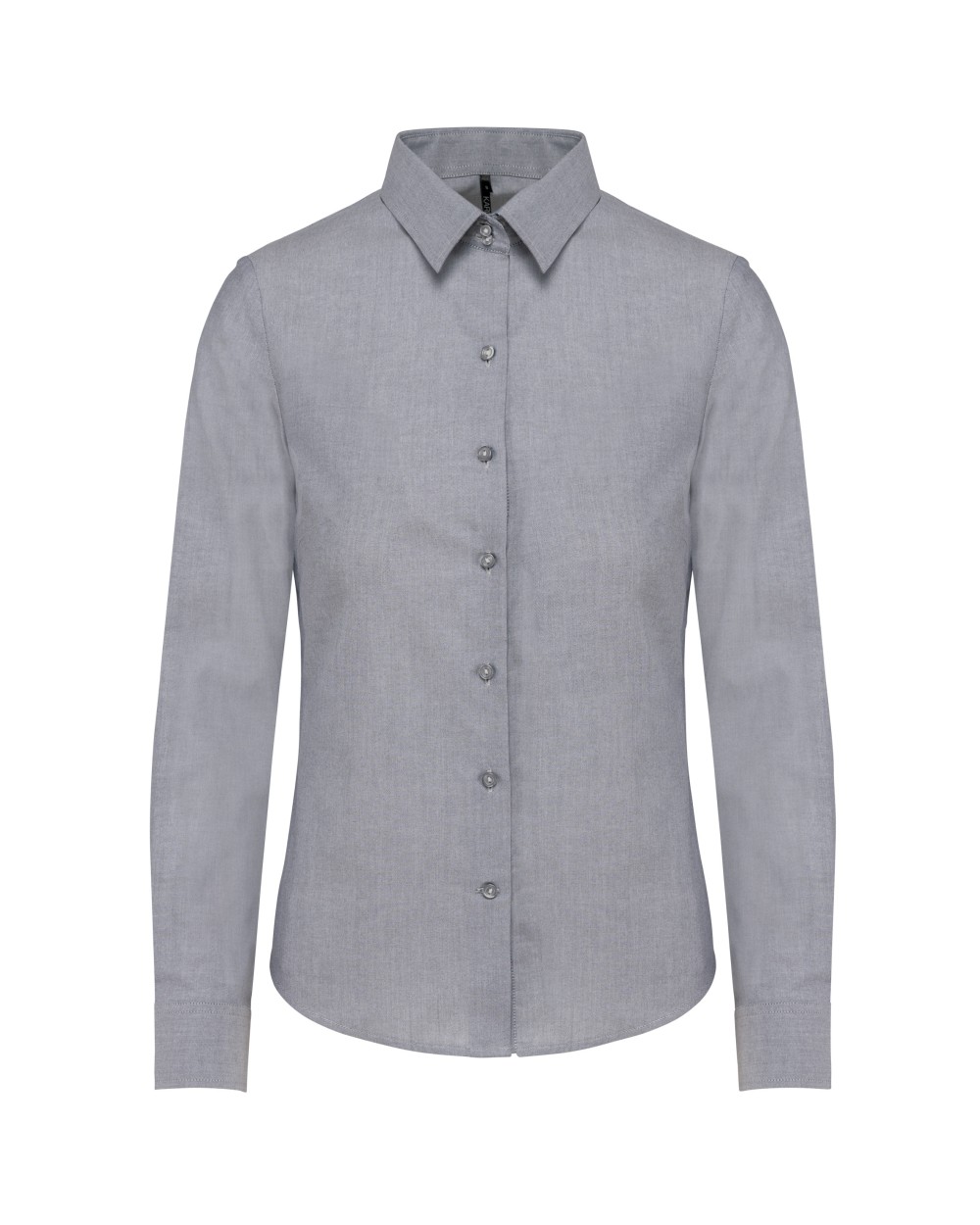 KARIBAN Damen Oxfordbluse Langarm Hemden personalisierbar