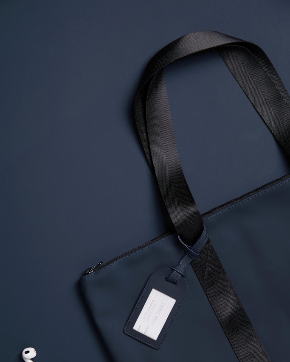 Tassen & Zakken VINGA VINGA Baltimore RCS recycled polyester bagagelabel voor bedrukking &amp; borduring