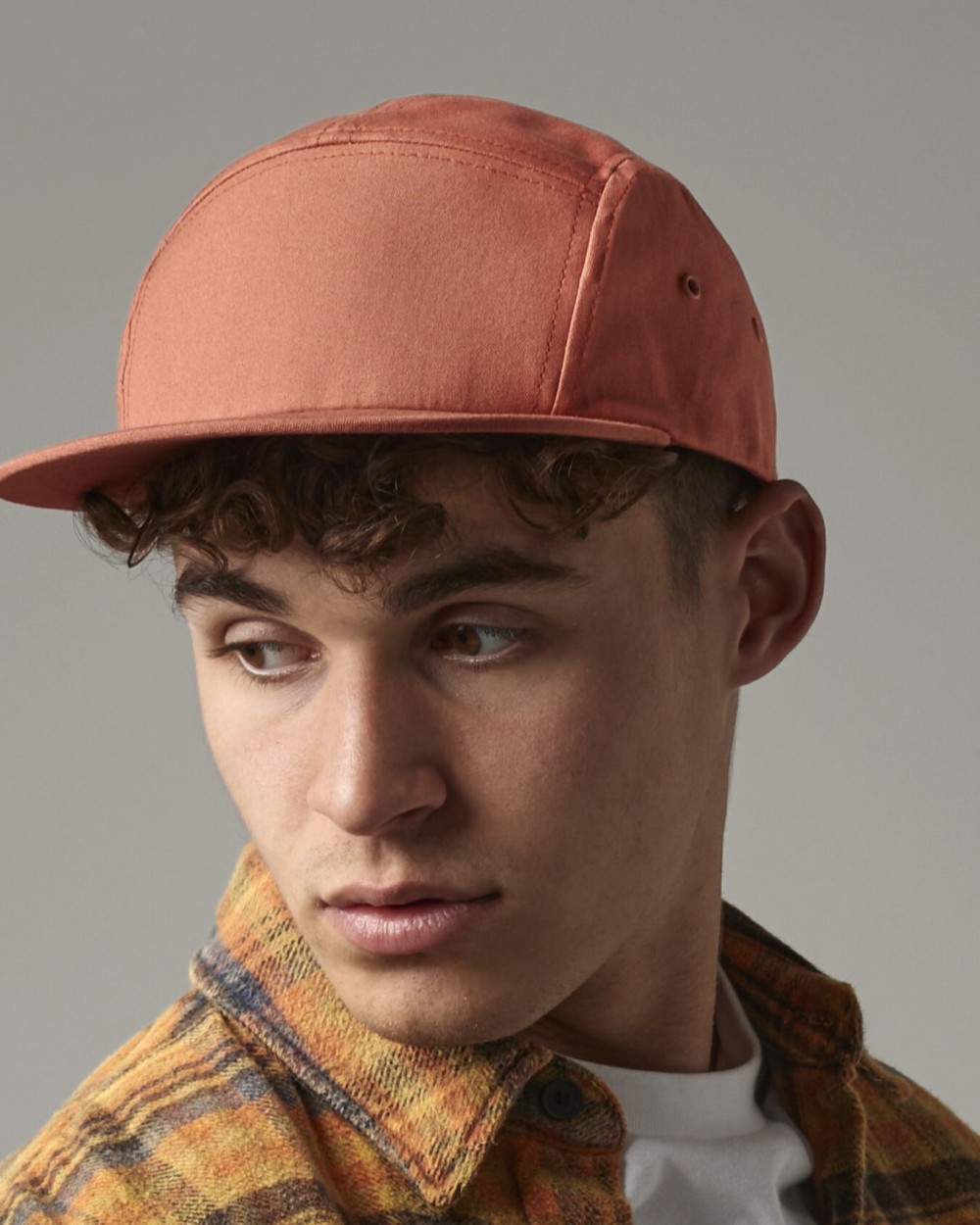 Petjes BEECHFIELD CANVAS 5 PANEL CAMPER CAP voor bedrukking &amp; borduring