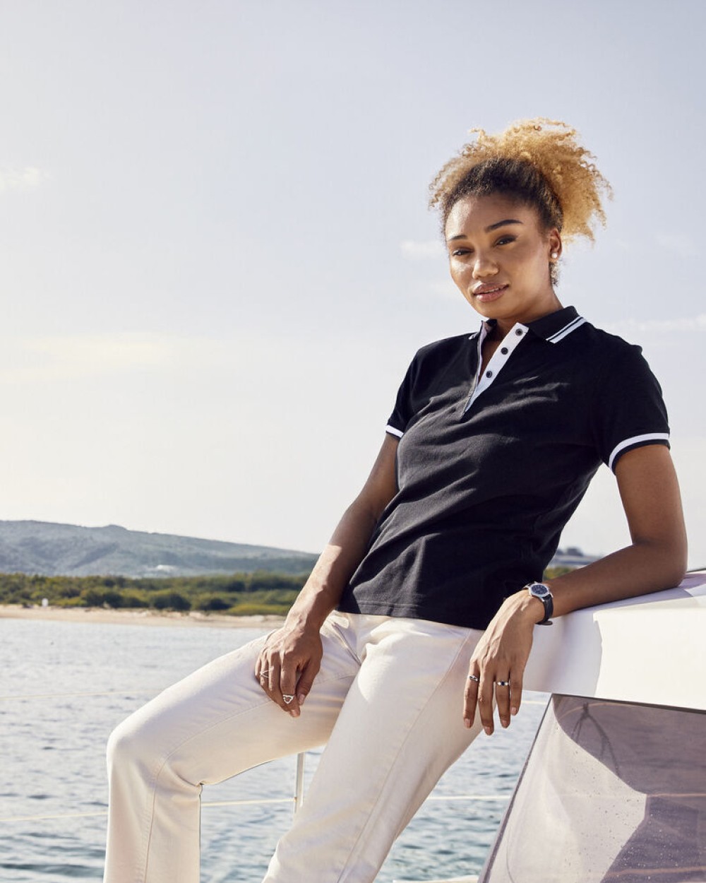 Polos personnalisable CLIQUE Astoria