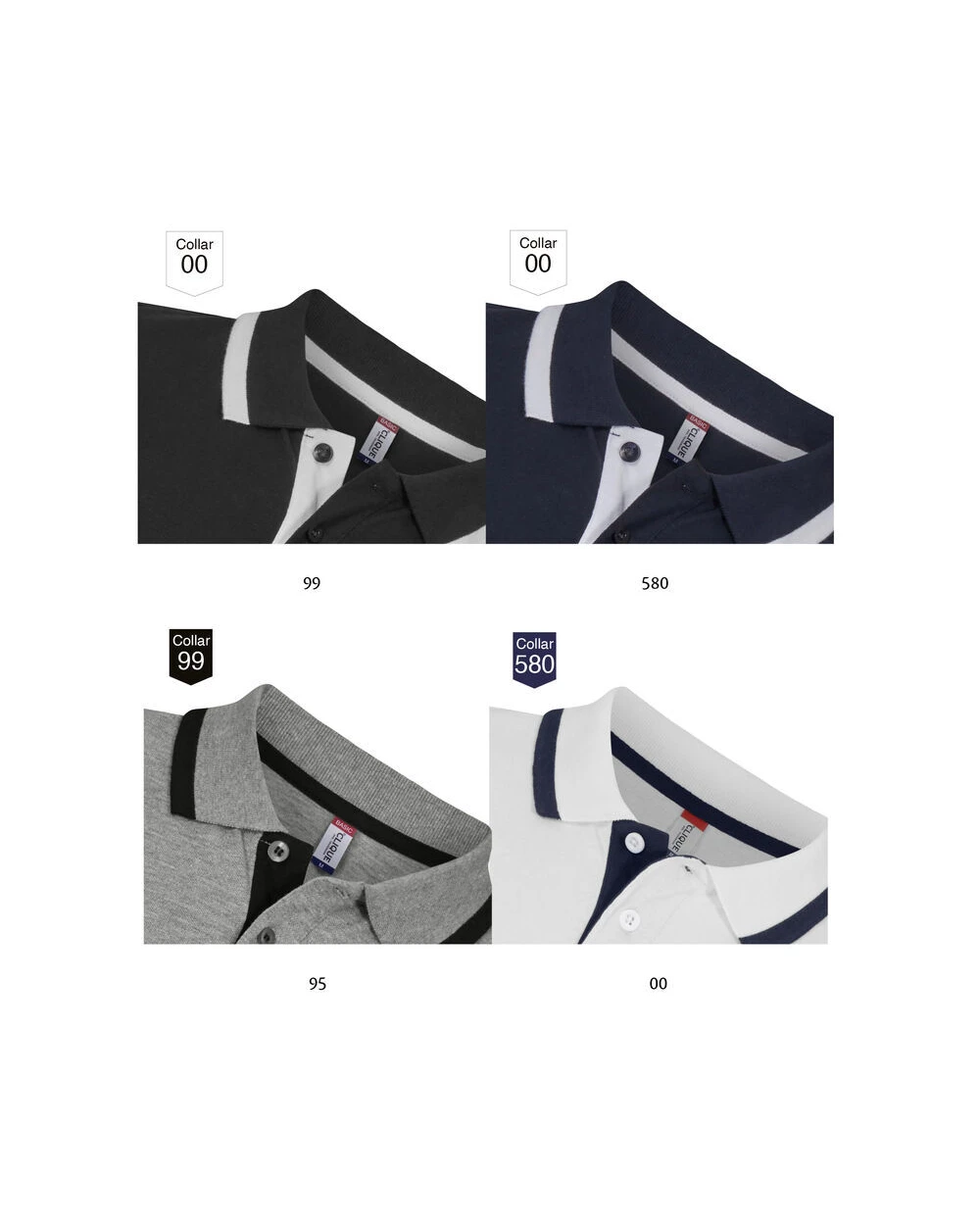 CLIQUE Astoria Poloshirts personalisierbar