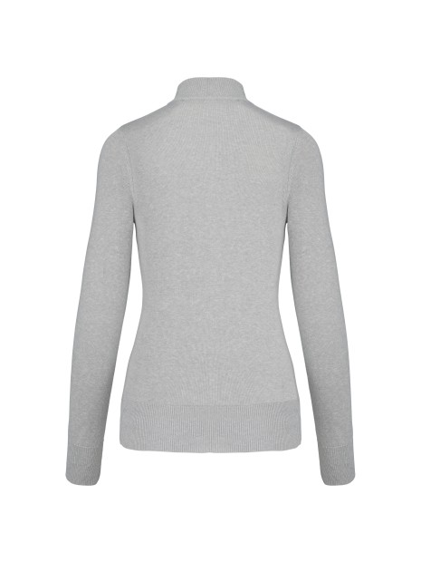 KARIBAN Cardigan zippé femme /api/colors/affde0b2-3f9e-462b-8bbe-959997fedc42 personnalisable