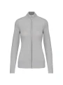 KARIBAN Cardigan zippé femme /api/colors/affde0b2-3f9e-462b-8bbe-959997fedc42 personnalisable