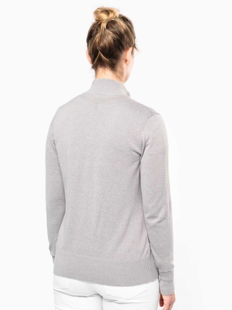 Pulls à personnaliser KARIBAN Cardigan zippé femme 