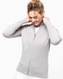 Pulls personnalisable KARIBAN Cardigan zippé femme
