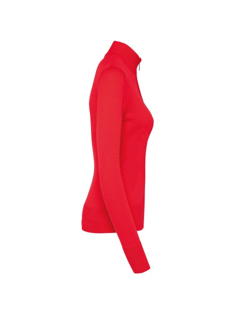 KARIBAN Cardigan zippé femme /api/colors/c953313a-9c9d-493b-934e-ddcf8fada2ae personnalisable