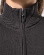 Pulls personnalisable KARIBAN Cardigan zippé femme