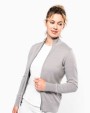 KARIBAN Damen Cardigan mit Reißverschluss Pullovers personalisierbar