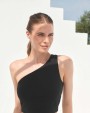 T-shirts SKINNIFIT Asymmetrische top voor dames voor bedrukking &amp; borduring