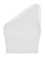 T-shirts SKINNIFIT Asymmetrische top voor dames voor bedrukking &amp; borduring