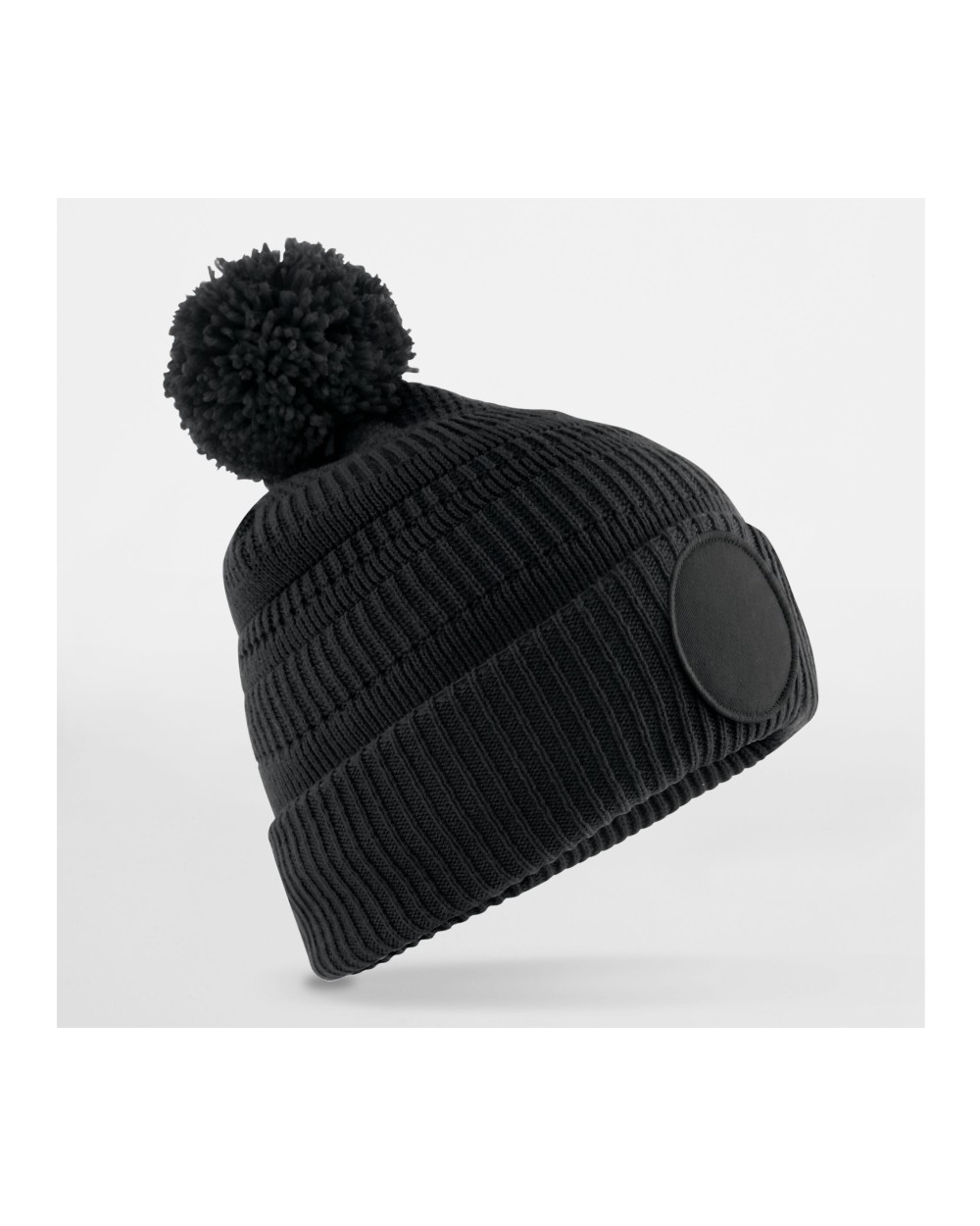 Mutsen BEECHFIELD FAN PATCH BEANIE voor bedrukking &amp; borduring