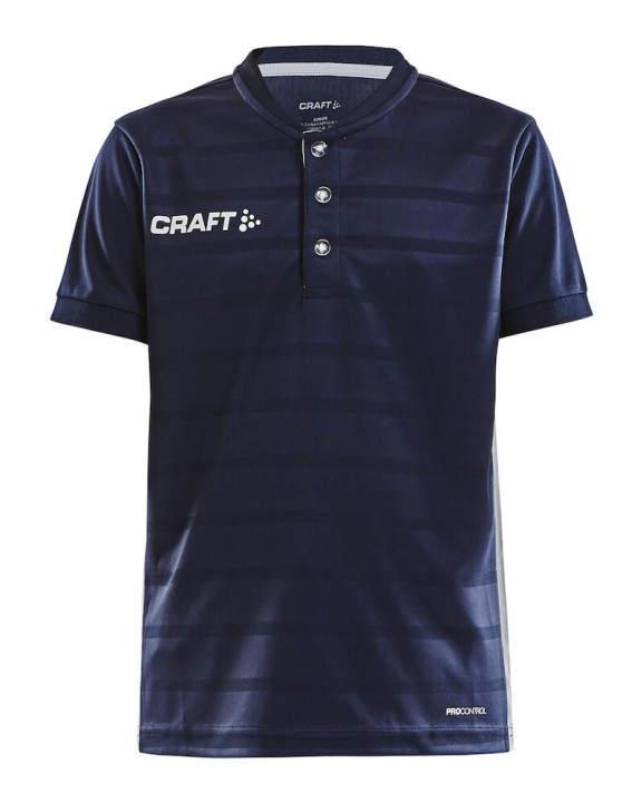 T-shirts CRAFT Pro Control Button Jersey Jr voor bedrukking &amp; borduring