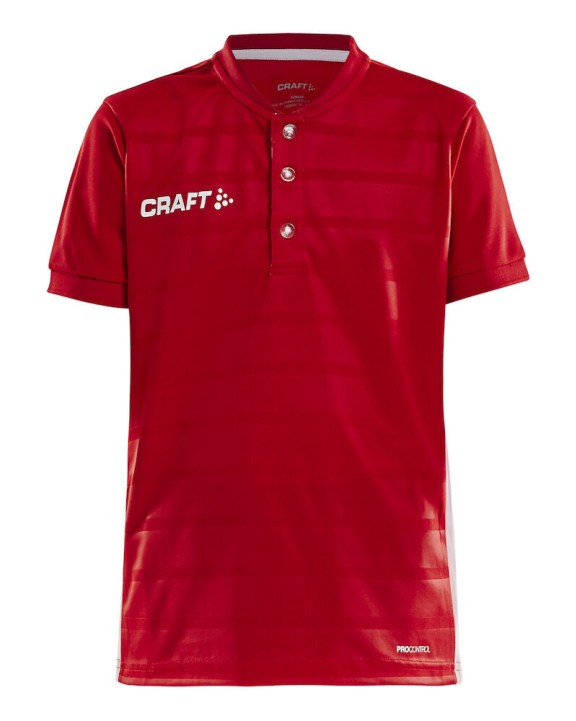 T-shirts CRAFT Pro Control Button Jersey Jr voor bedrukking &amp; borduring