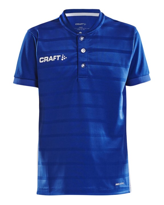 T-shirts CRAFT Pro Control Button Jersey Jr voor bedrukking &amp; borduring