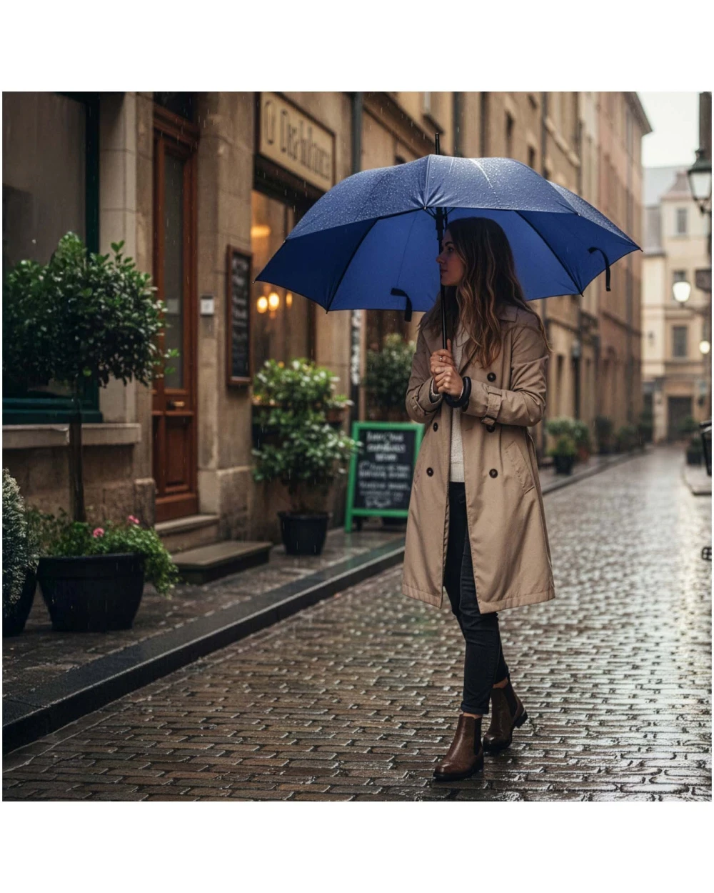CITIZEN GREEN Citizen Green Libeccio 24" recycelter, windfester Regenschirm Regenschirme personalisierbar
