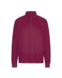 Sweaters & hoodies NEUTRAL UNISEX QUARTER ZIP SWEATSHIRT voor bedrukking &amp; borduring