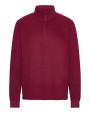 Sweaters & hoodies NEUTRAL UNISEX QUARTER ZIP SWEATSHIRT voor bedrukking &amp; borduring