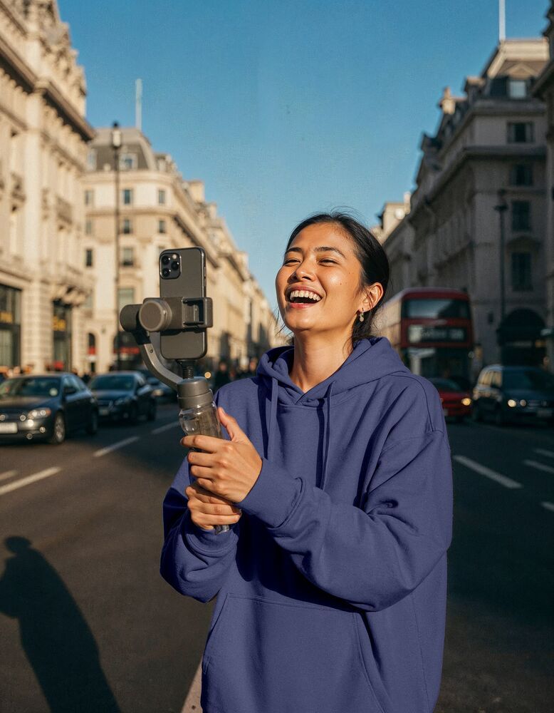 Sweat-shirts personnalisable UNTAGGED MOVEMENT UM Sweatshirt Capuche (OCS-RCS) 
Loose Fit Unisexe