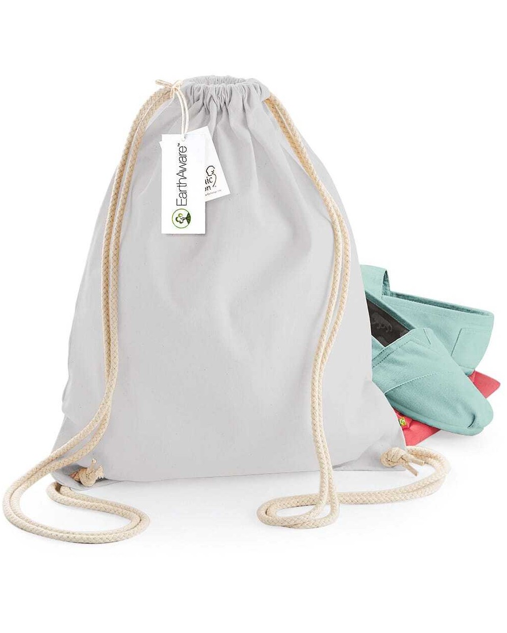 WESTFORDMILL EarthAware® Organic Gymsac Taschen personalisierbar