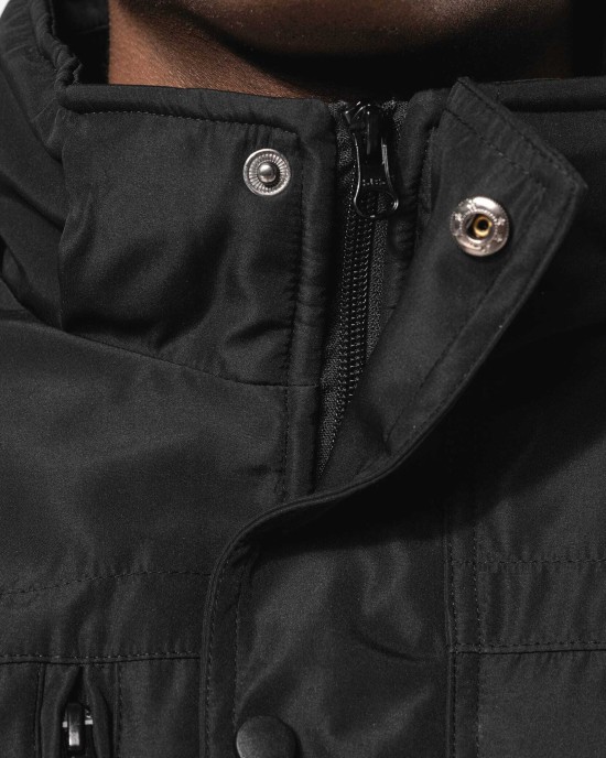 Vestes personnalisable Kariban Parka avec capuche amovible homme