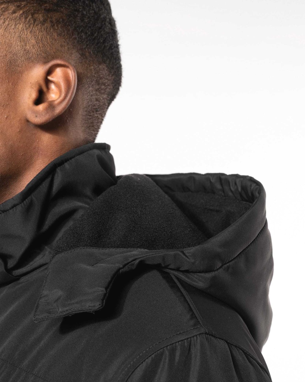 Jassen KARIBAN Parka met afneembare capuchon voor bedrukking &amp; borduring