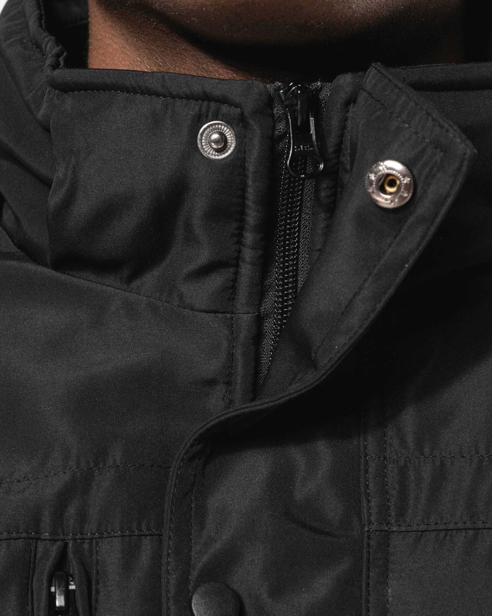 Jassen KARIBAN Parka met afneembare capuchon voor bedrukking &amp; borduring