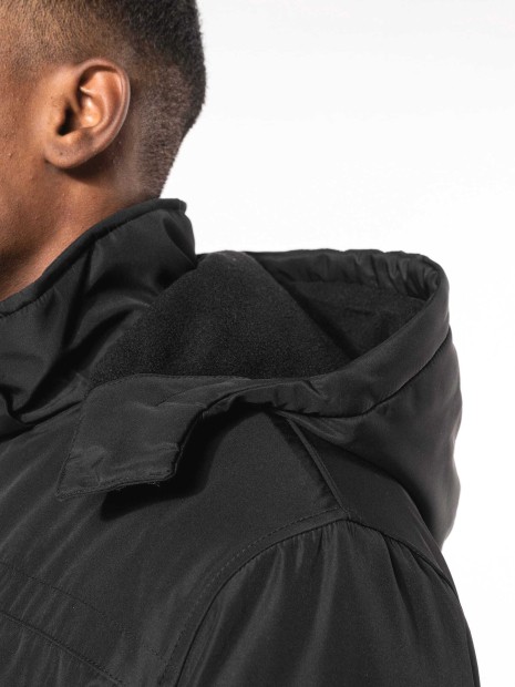 Vestes à personnaliser KARIBAN Parka avec capuche amovible homme 