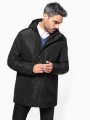 Vestes à personnaliser KARIBAN Parka avec capuche amovible homme 